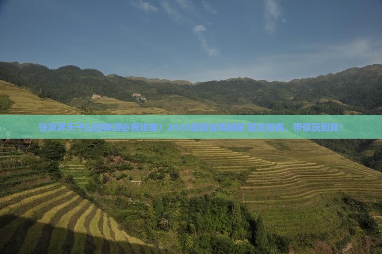 张家界到张家界天子山团体旅游