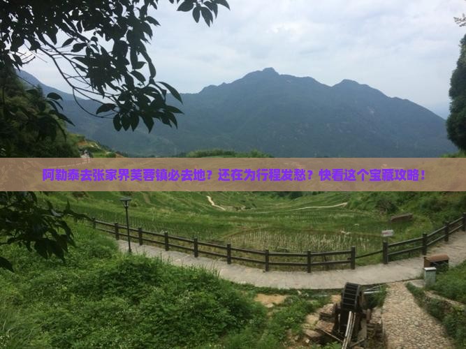 阿勒泰去张家界芙蓉镇必去地