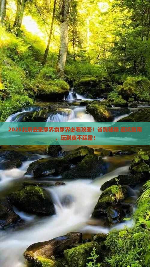 北京去张家界袁家界旅行社