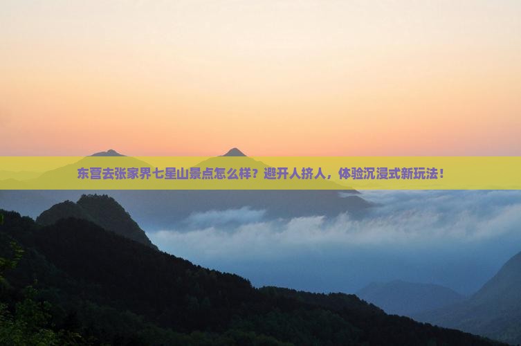东营去张家界七星山景点